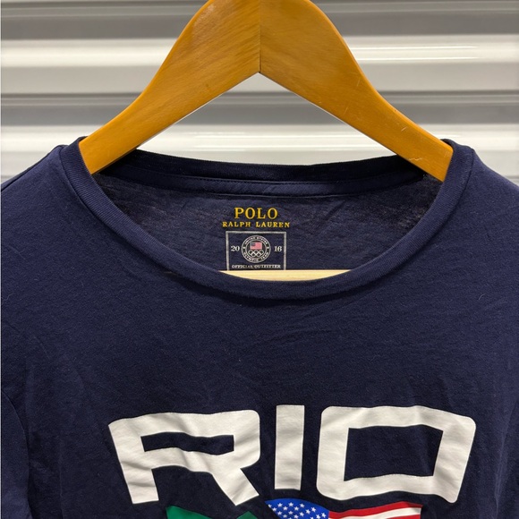 Polo by Ralph Lauren Navy Rio Long Sleeve Tee - Picture 2 of 8